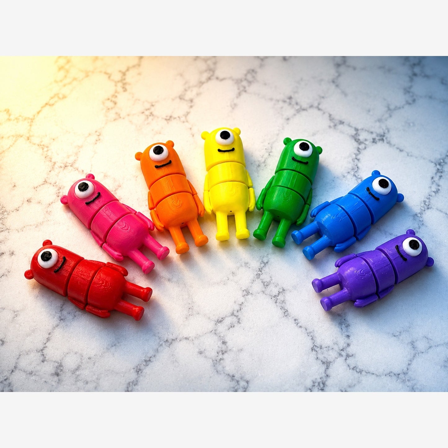 πΎ Little Monsters β Articulated 3D Printed Pocket Pals