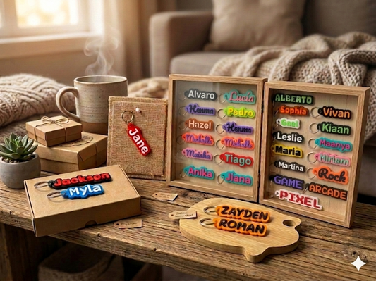 Personalised Name Keychain