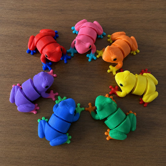 🐸 Pocket Frog – Articulated 3D Printed Pocket Pal