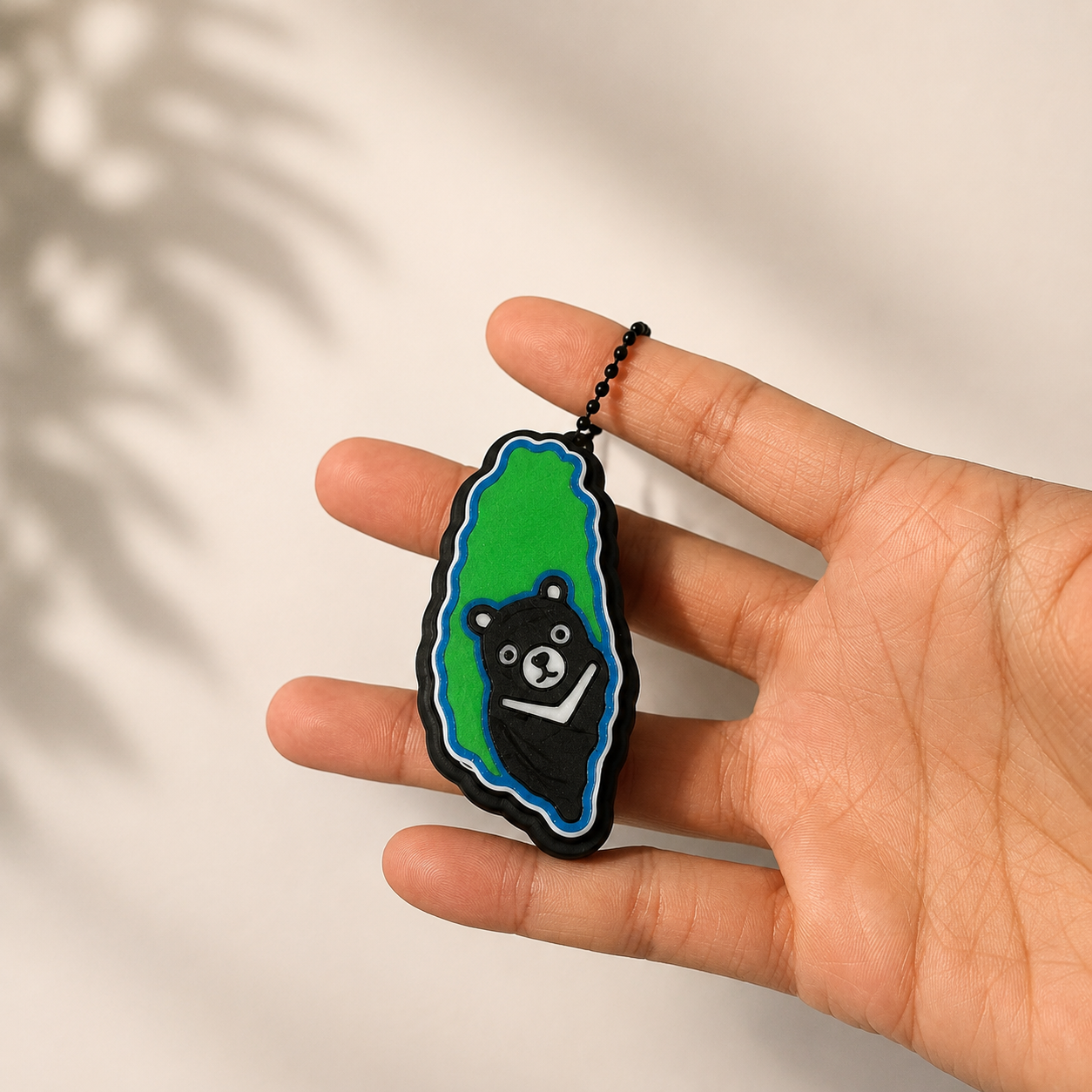 🐻 Taiwan Map + Formosan Black Bear Clicker | 3D Printed Fidget Toy
