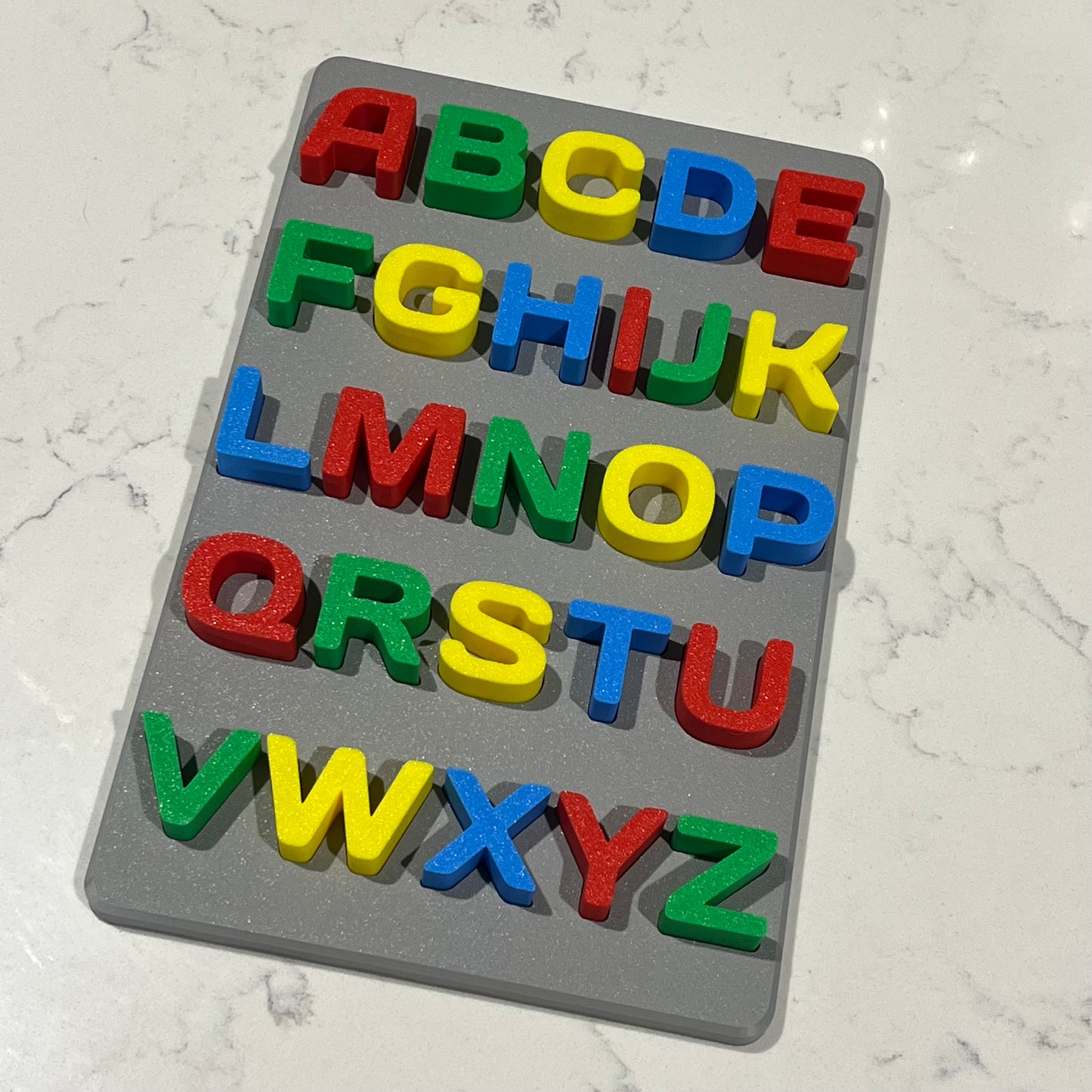 🔤 Chunky Alphabet Puzzle Upper Case