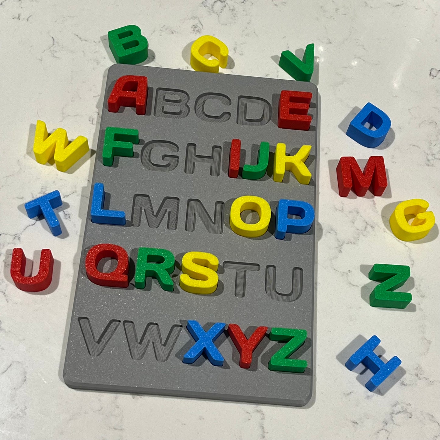 🔤 Chunky Alphabet Puzzle Upper Case