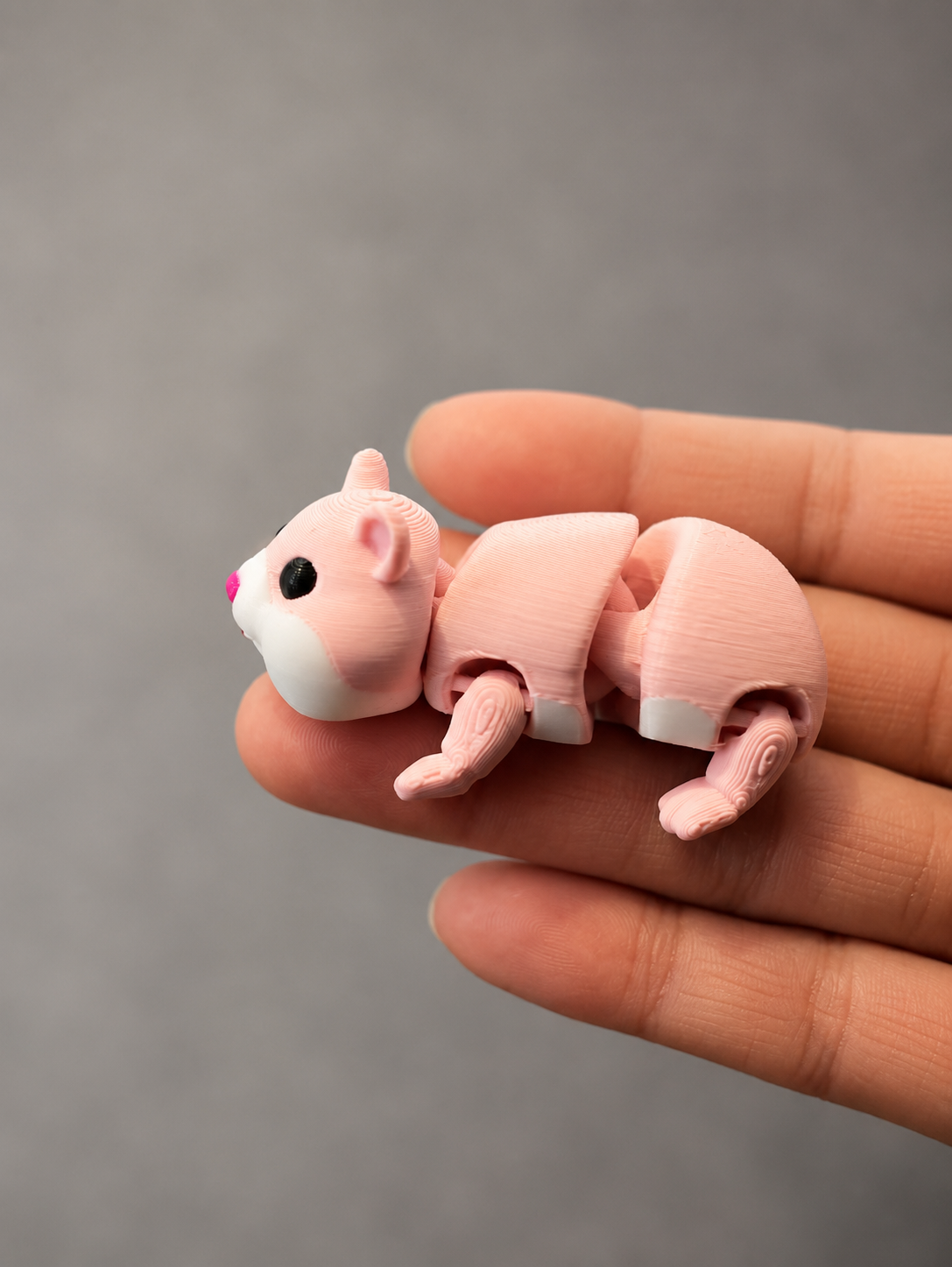 🐹 Pocket Hamster – Articulated 3D Printed Pocket Pal