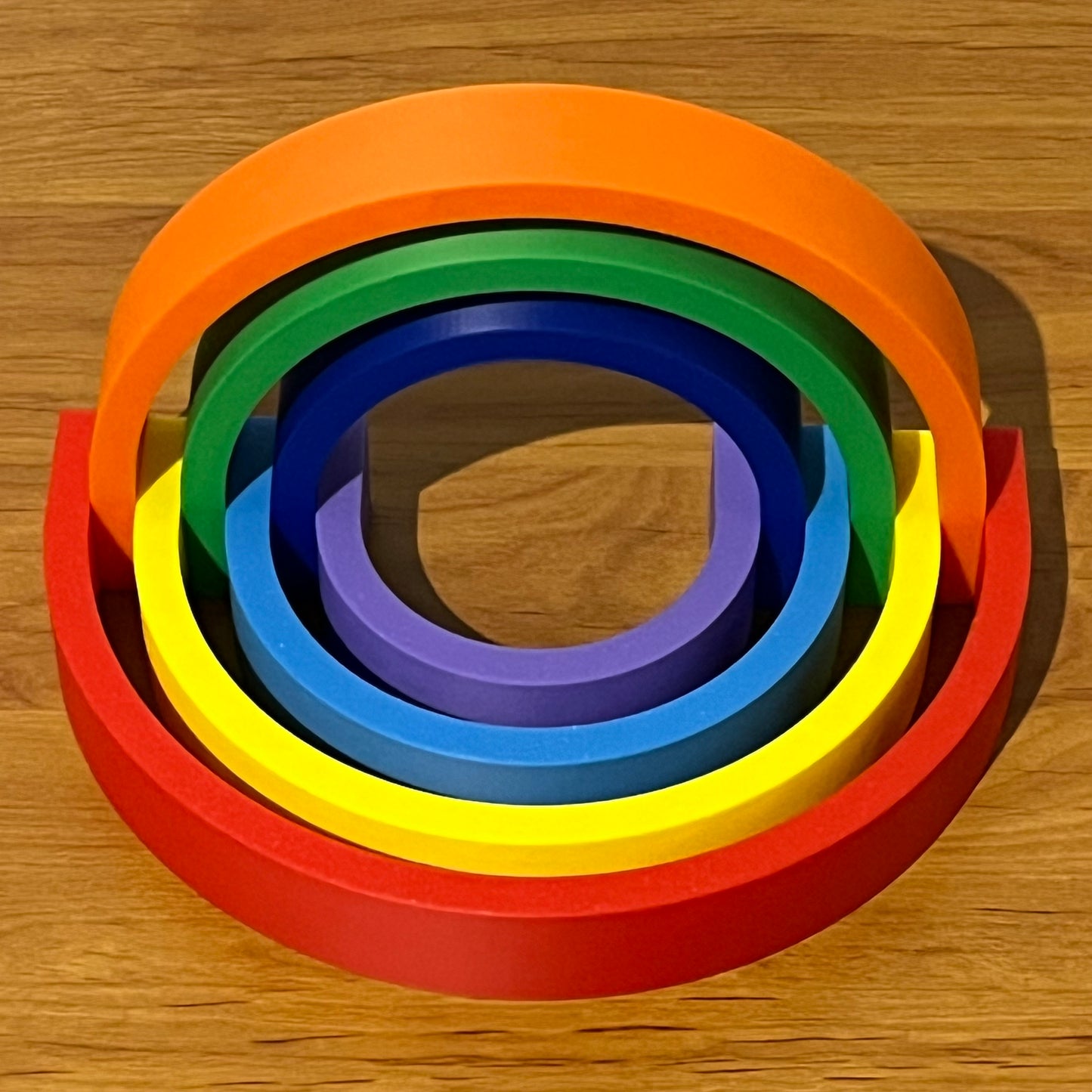 🌈 Rainbow Stacker – Open-Ended Play