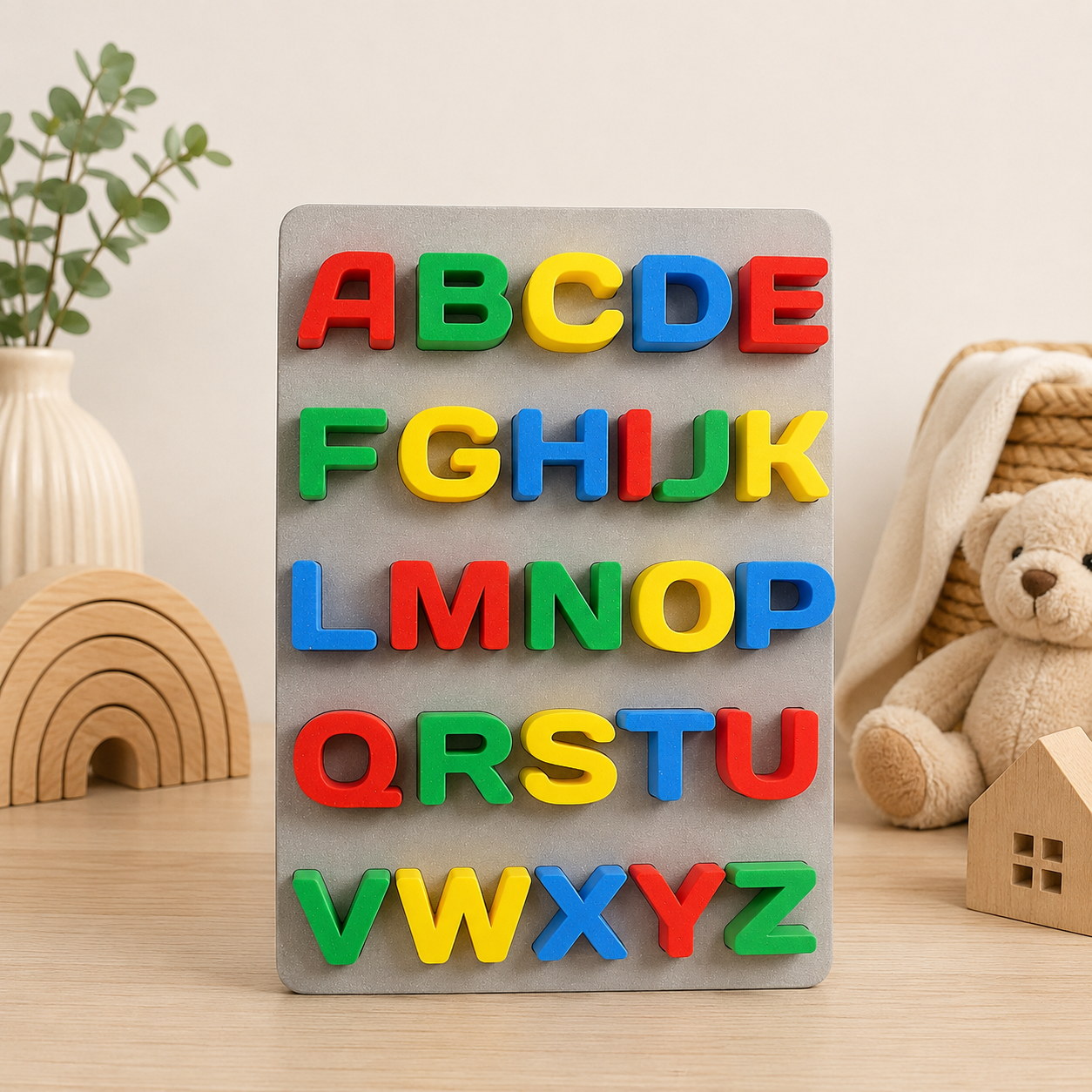 🔤 Chunky Alphabet Puzzle Upper Case