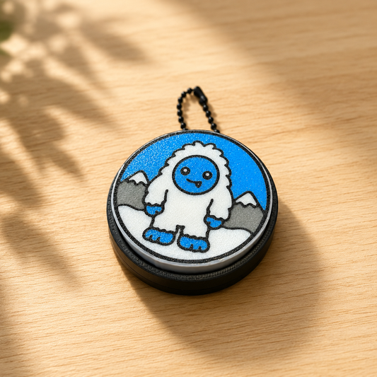 👾 Yeti Clicker | 3D Printed Cryptid Fidget Toy