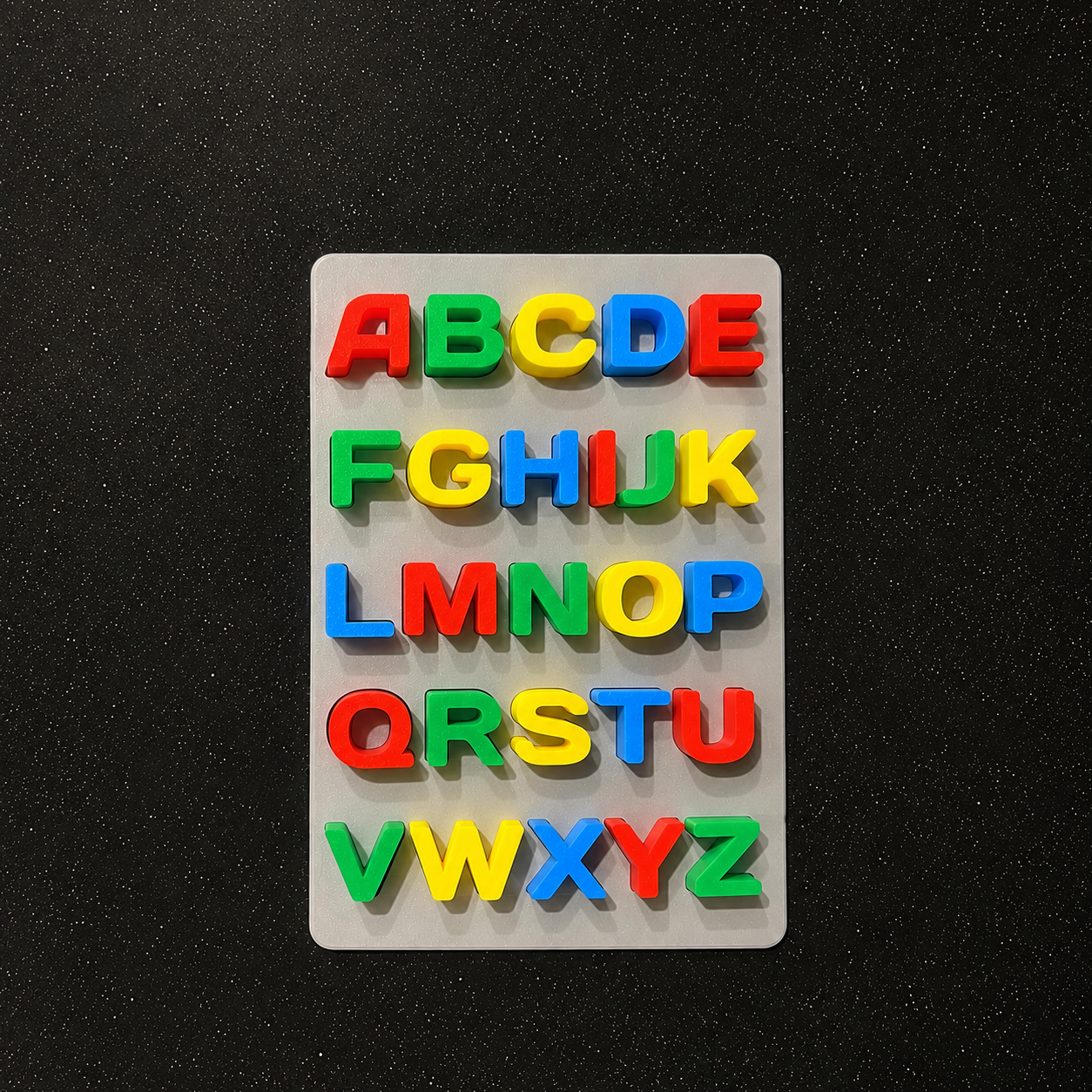 🔤 Chunky Alphabet Puzzle Upper Case