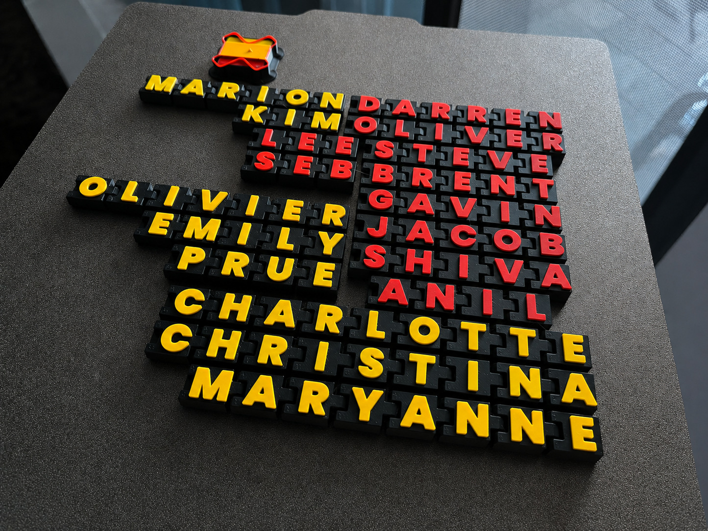 Personalised Articulated Name Keychain