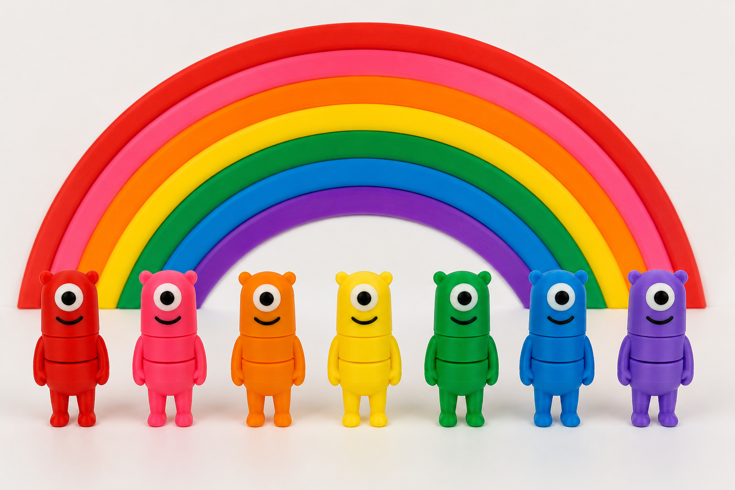 👾 Little Monsters – Articulated 3D Printed Pocket Pals