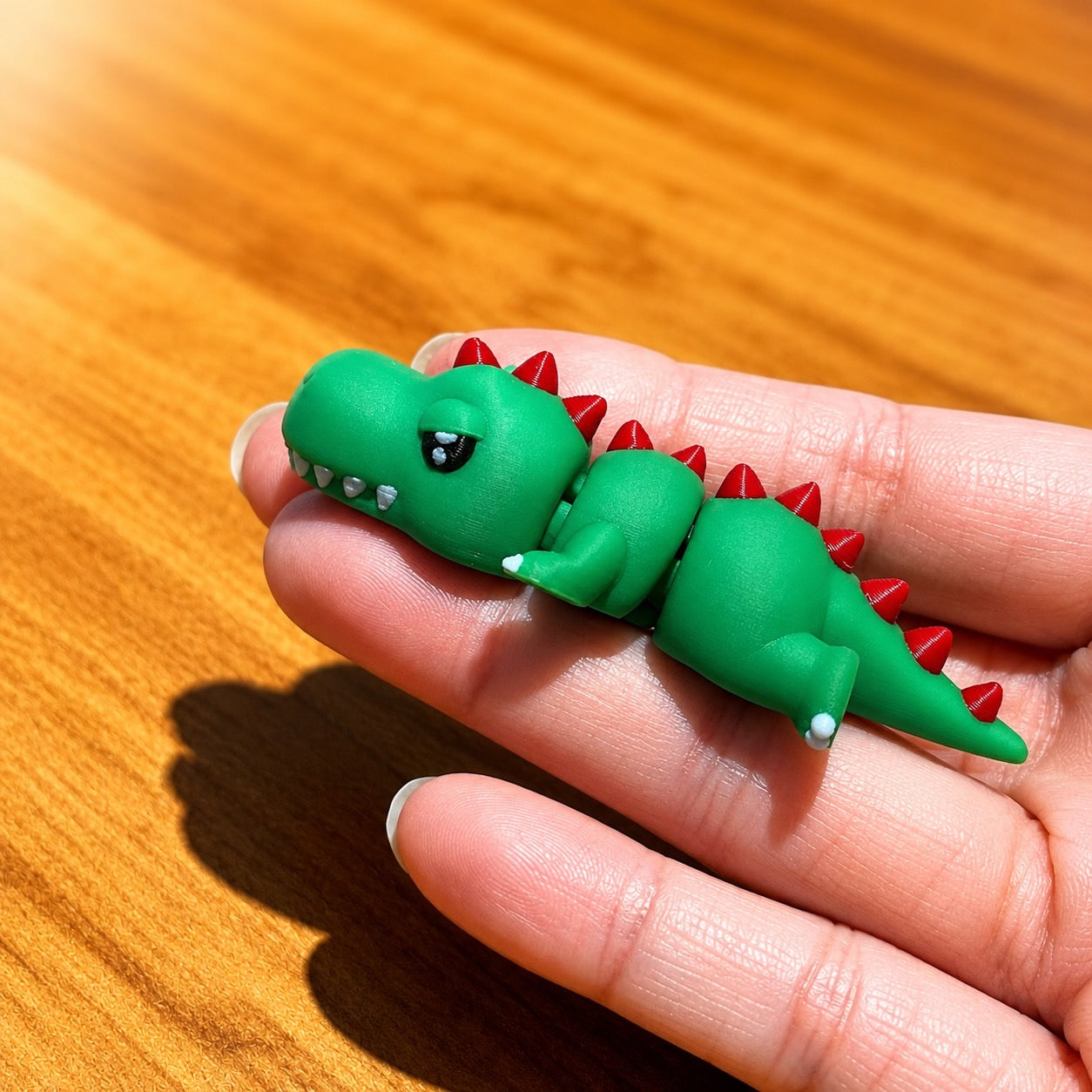 🦖 Pocket T-Rex – Articulated 3D Printed Pocket Pal