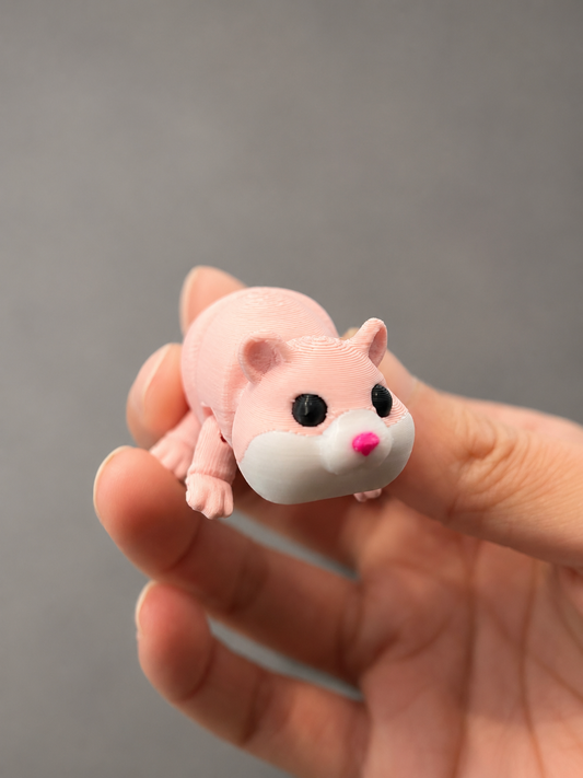 🐹 Pocket Hamster – Articulated 3D Printed Pocket Pal