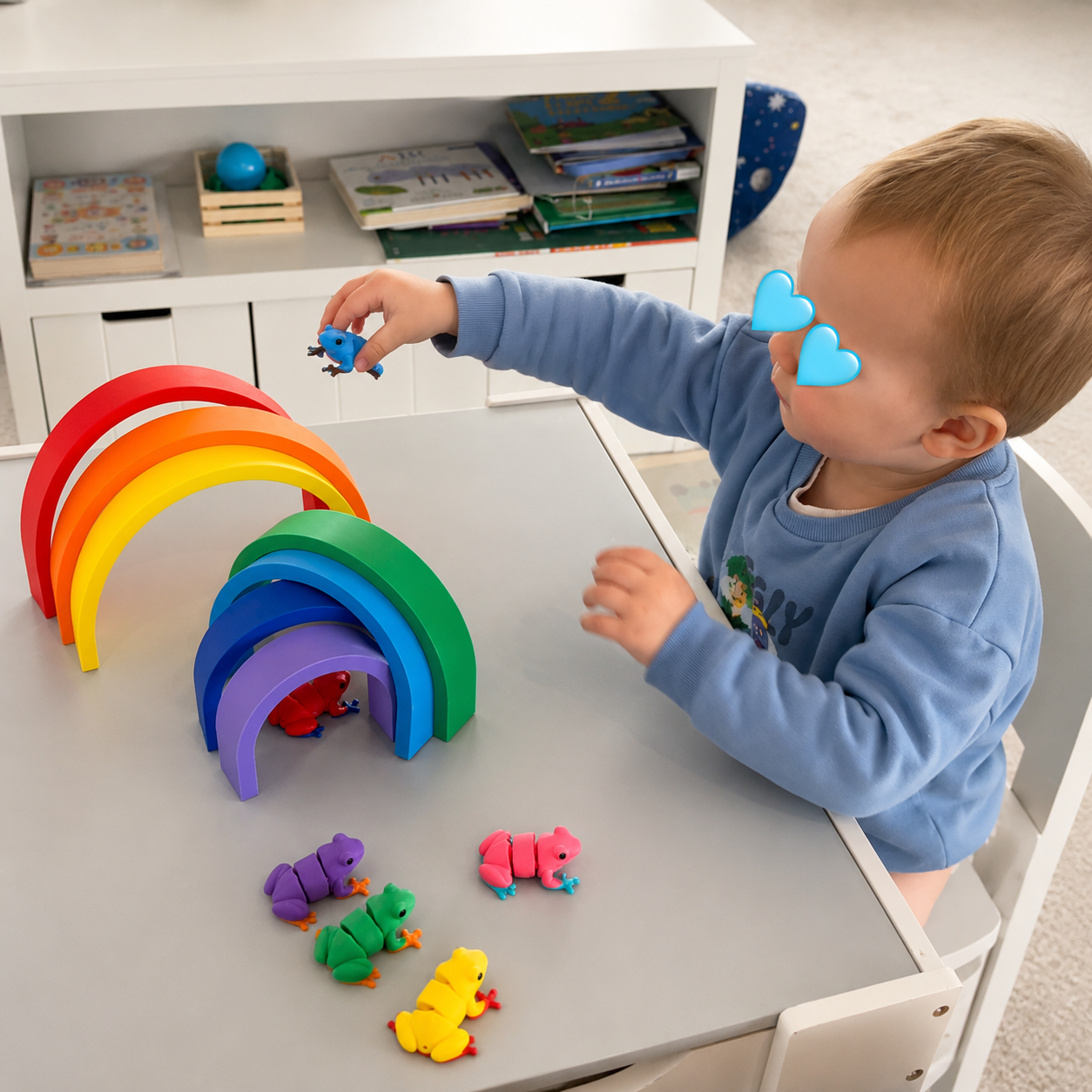 🌈 Rainbow Stacker – Open-Ended Play
