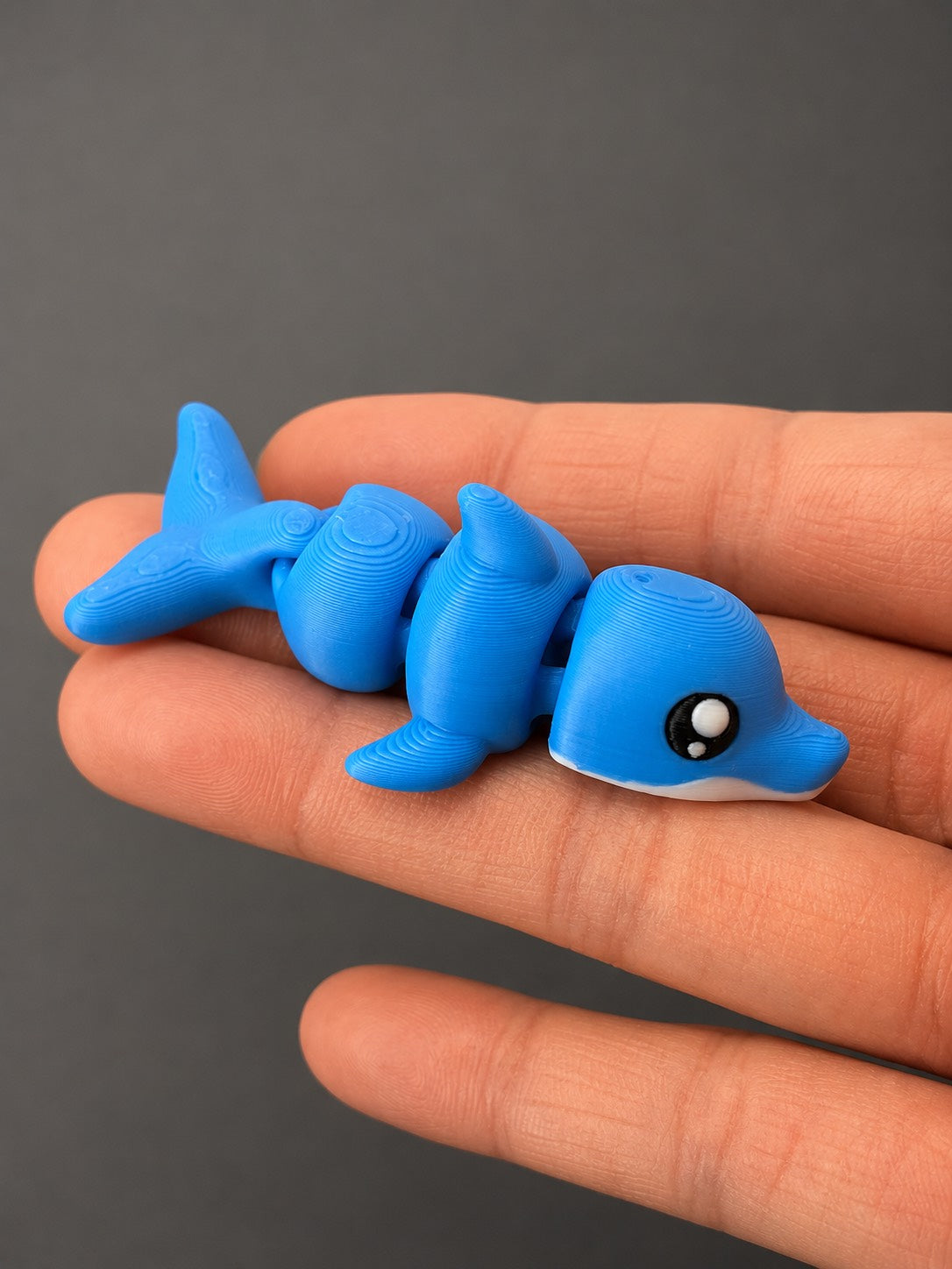 🐬 Pocket Dolphin – Articulated 3D Printed Pocket Pal