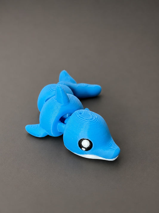 🐬 Pocket Dolphin – Articulated 3D Printed Pocket Pal