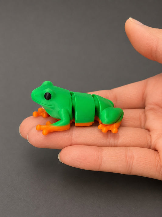 🐸 Pocket Frog – Articulated 3D Printed Pocket Pal