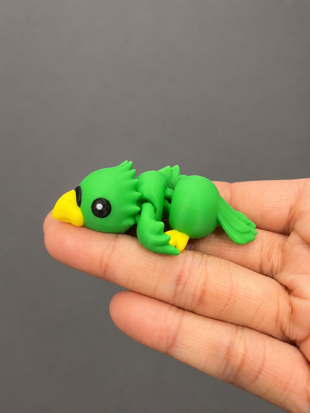 🦜 Pocket Parrot – Articulated 3D Printed Pocket Pal