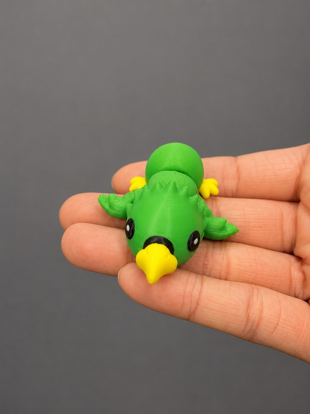 🦜 Pocket Parrot – Articulated 3D Printed Pocket Pal