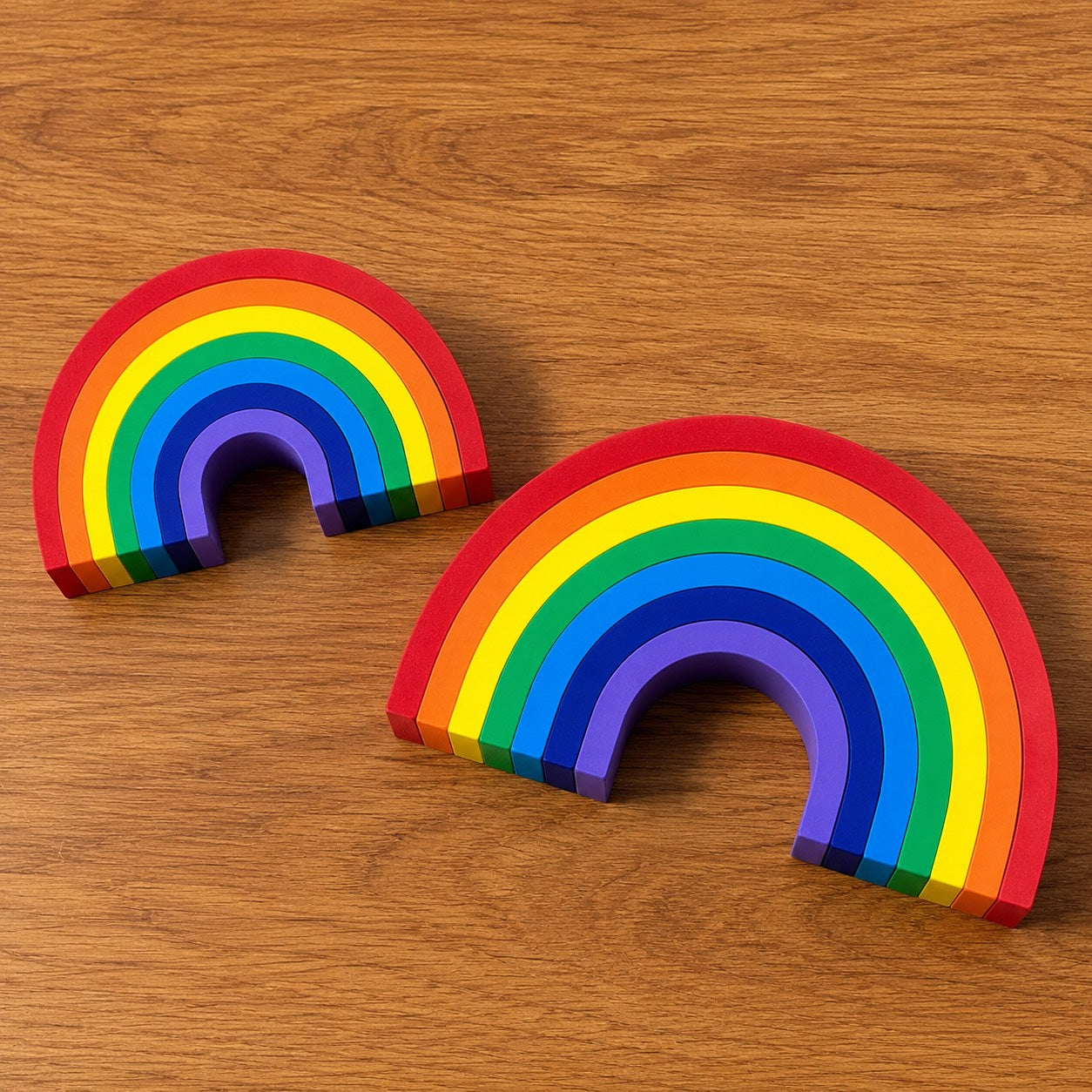 🌈 Rainbow Stacker – Open-Ended Play