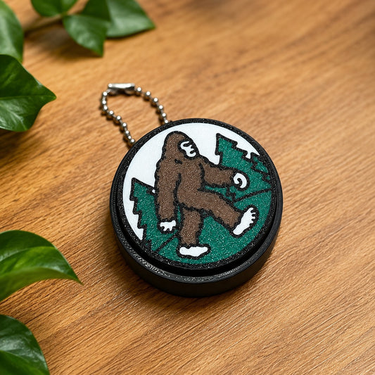 👣 Bigfoot Clicker | 3D Printed Cryptid Fidget Toy