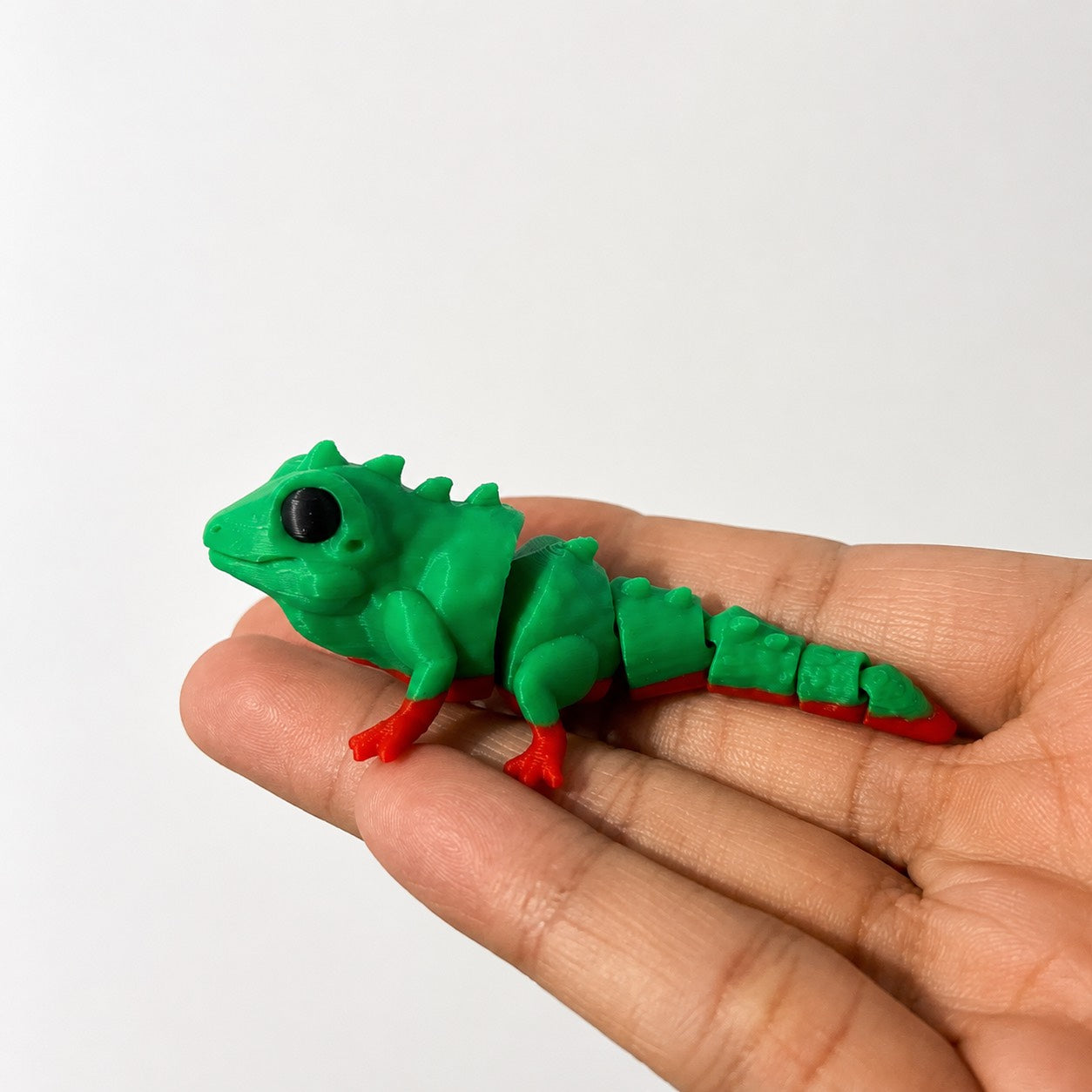 🦎 Pocket Iguna – Articulated 3D Printed Pocket Pal
