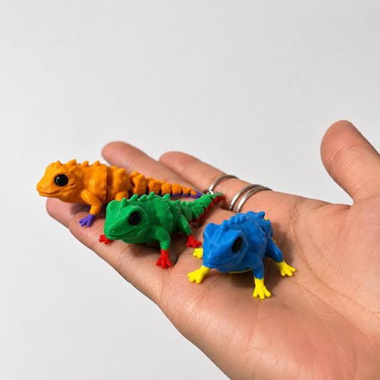 🦎 Pocket Iguna – Articulated 3D Printed Pocket Pal