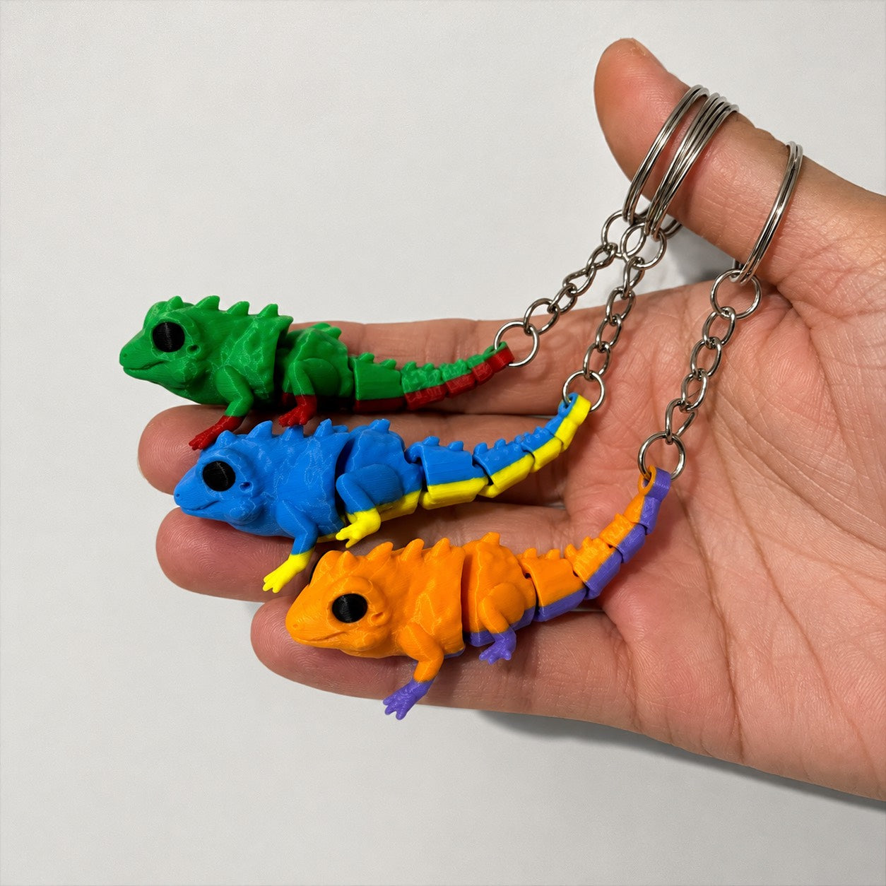 🦎 Pocket Iguna – Articulated 3D Printed Pocket Pal