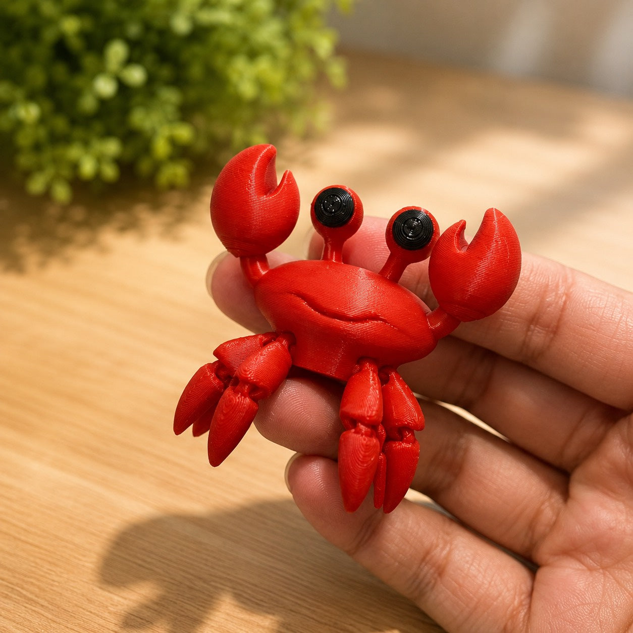 🦀 Pocket Crab – Articulated 3D Printed Pocket Pal