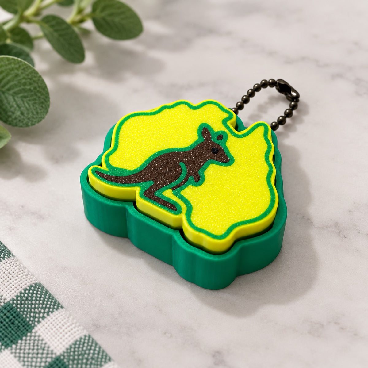 🦘 Australia Map + Kangaroo Clicker | 3D Printed Fidget Toy