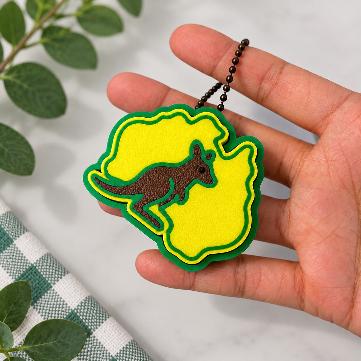 🦘 Australia Map + Kangaroo Clicker | 3D Printed Fidget Toy
